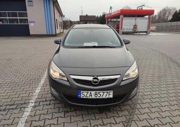 Opel Astra cena 24999 przebieg: 118000, rok produkcji 2011 z Puszczykowo małe 191